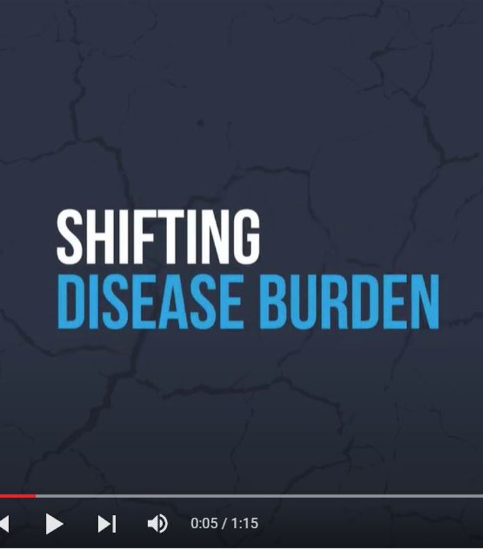 Shifting disease burden video title thumbnail