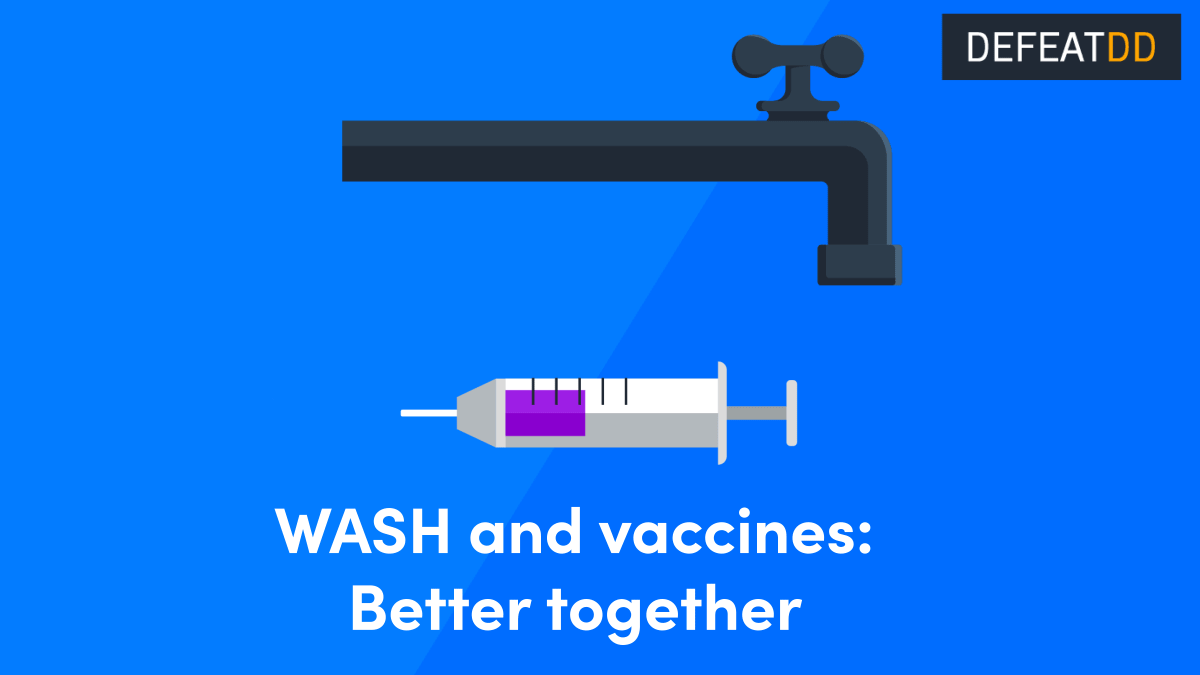 WASH and vaccines are better together 
