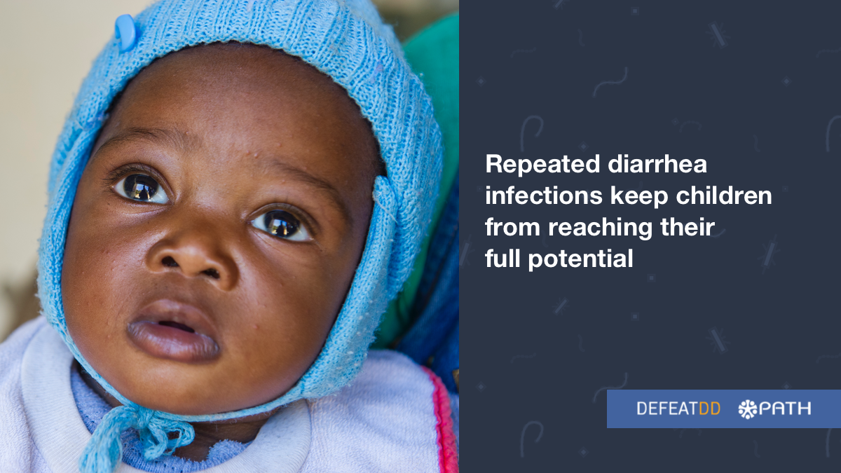 Repeated diarrhea infections keep children from reaching their full potential